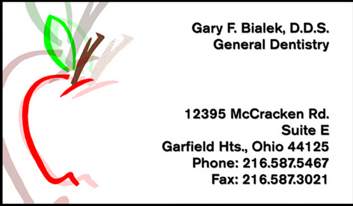 
full color business cards general dentistry
