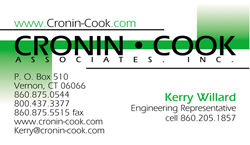  
full color business cards Cronin Cook systems
