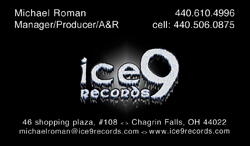  
full color business cards ice9 back music production
