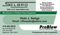  
full color business cards selbro blowers
