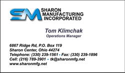  
full color business cards sharon manufacturing

